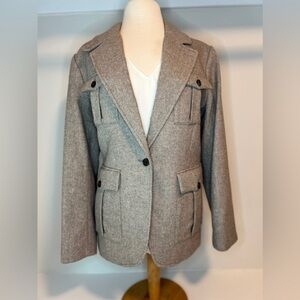 Banana Republic Size 16 Tweed Jacket